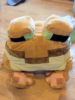 Minecraft Toad Stuffed Animal - Tan & Light Green